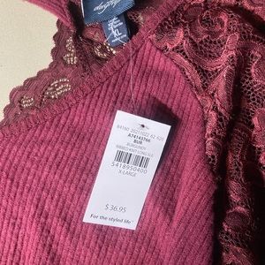 Buckle women’s shirt nwt xl